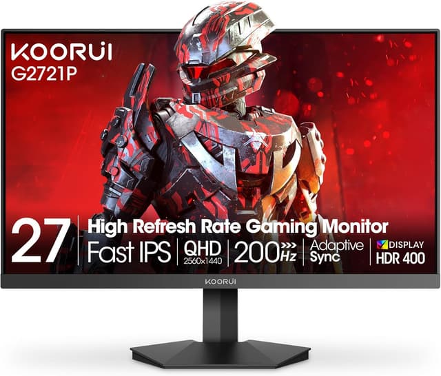 Detalle de KOORUI G2721P 27" WQHD 200Hz Gaming Monitor
