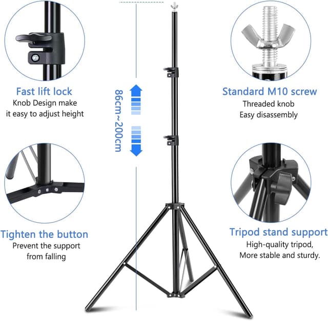 Detalle 2 de MSKIRA 2x3m Backdrop Stand