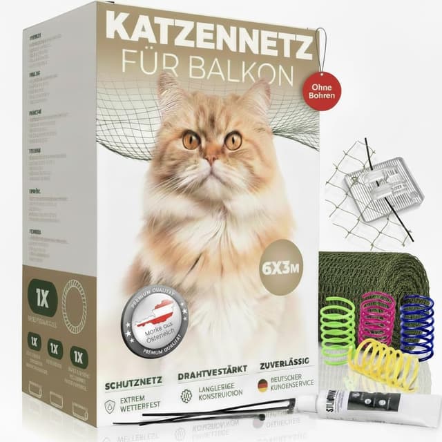 Imagen de WOOWOOD Katzennetz Balkon 6x3m en OfertitasTOP