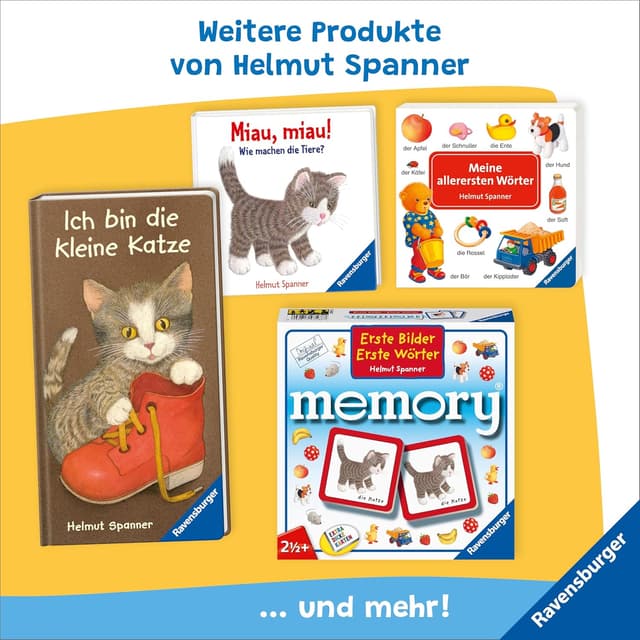 Detalle de Ravensburger 88688 Erste Bilder – Erste Wörter Memory® für Kinder ab 2 Jahren