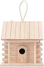 Detalle de Vogelnest aus Massivholz Hängend