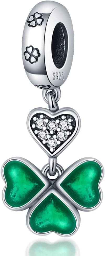 Thumbnail 6 de TINSLO Charm-Anhänger Damen aus 925 Sterling Silber mit Zirkonia für Armband & Halskette – kompatibel mit europäischen Chopard/ähnlichen Charms