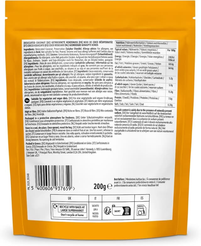 Thumbnail 2 de by Amazon Coco Desecado 200g Pack 🌴 (5 unidades)