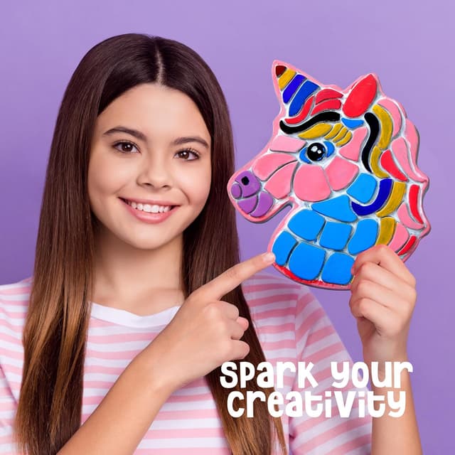 Thumbnail 6 de Dan&Darci Stepping Stones Painting Kit for Kids