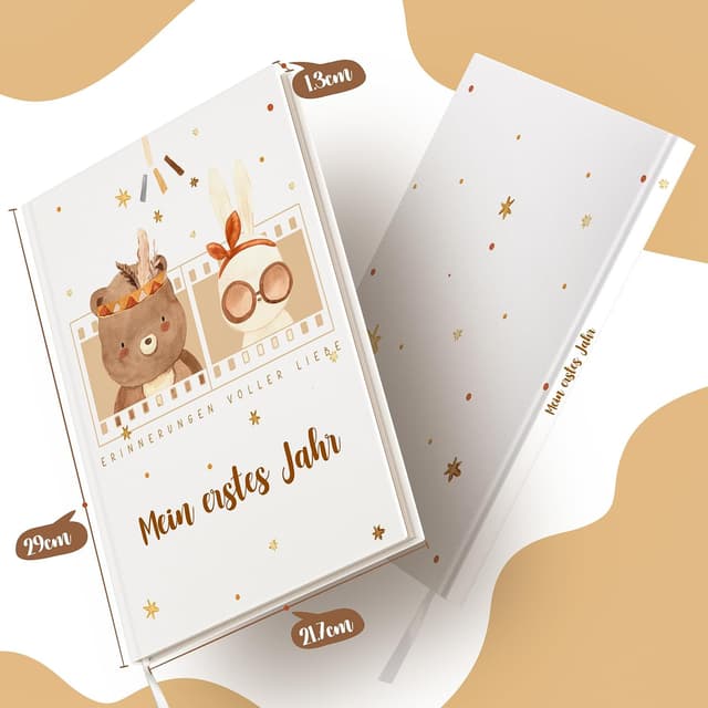 Detalle 2 de Mein erstes Jahr Babyalbum Babyalbum 88 Seiten