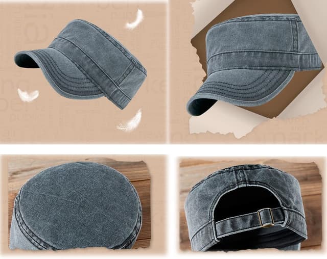 Thumbnail 4 de QICHEN Military Army Cap verstellbar 59-62 cm