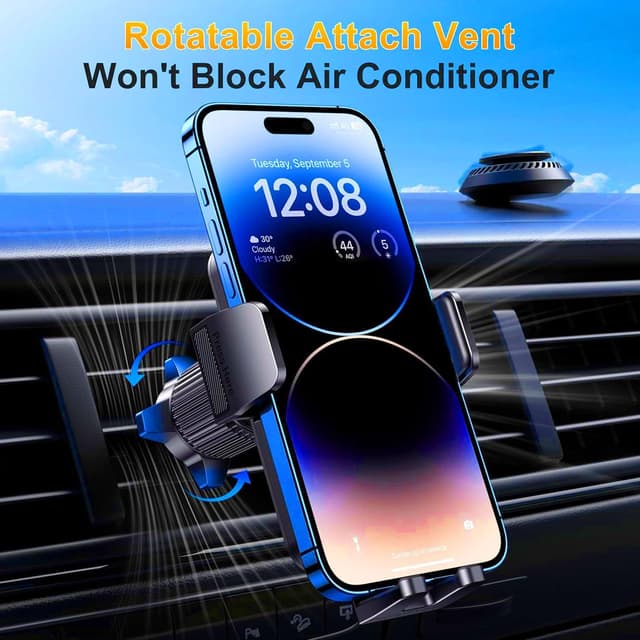 Thumbnail 1 de Qifutan Car Vent Phone Holder