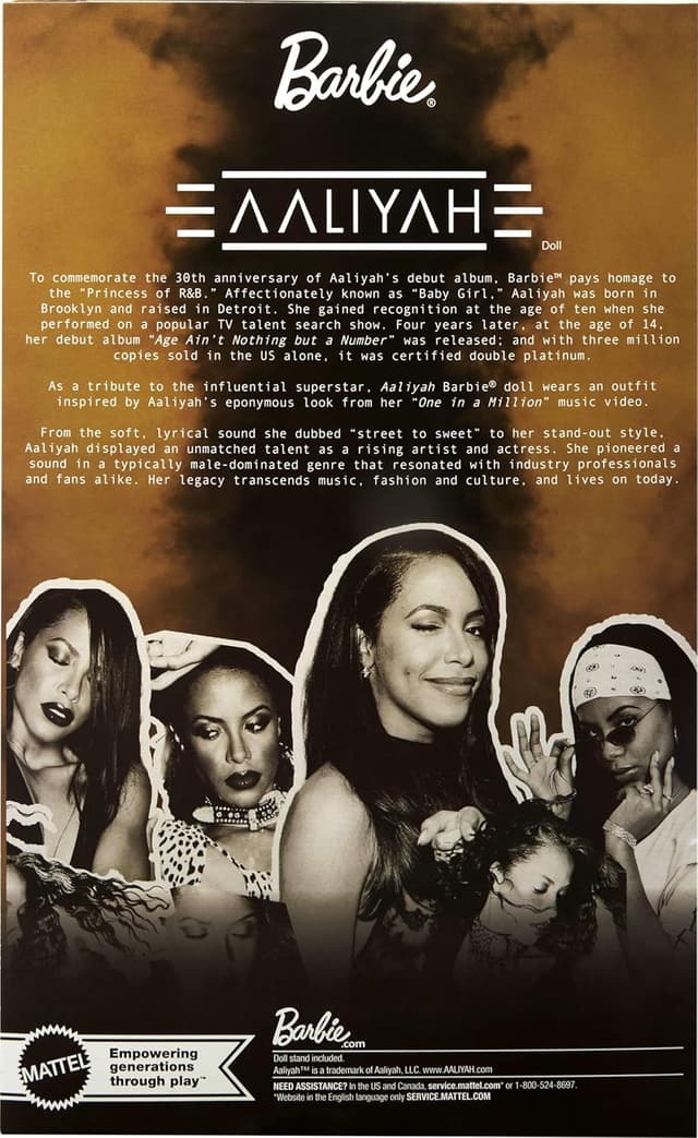 Thumbnail 5 de Barbie Poupée Signature Aaliyah HRM80