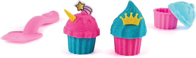 Detalle de Kinetic Sand Shimmer Unicorn Bake Shoppe 453g
