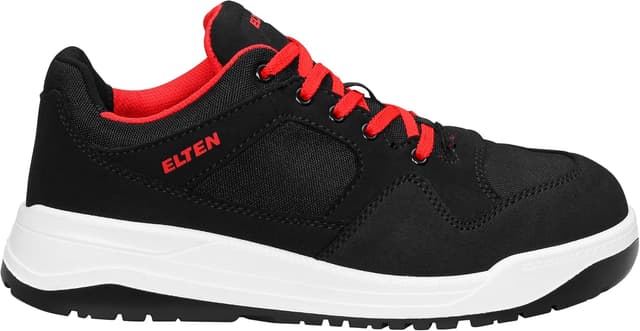 Detalle 2 de ELTEN Maverick Black Low ESD S3S Sicherheitsschuhe leicht
