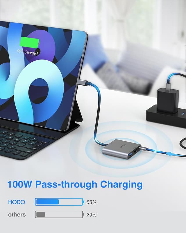 Thumbnail 4 de HODO USB C HDMI Adapter 4K