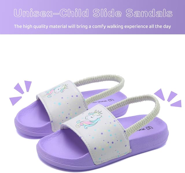 Detalle de WateLves Toddler Water Slide Sandals (Slip-On) for Swim, Beach & Everyday Summer Wear