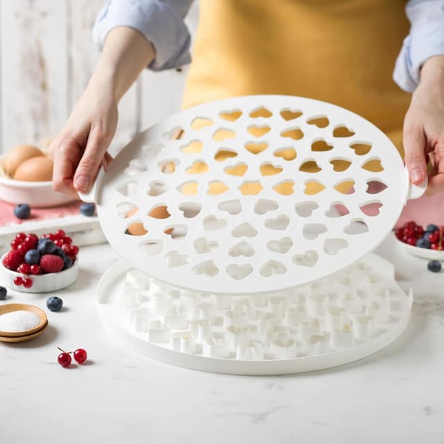 Thumbnail 1 de DECORA Hearts Crust Cutter 🍰 Rejilla Corazón para Tartas 30 cm