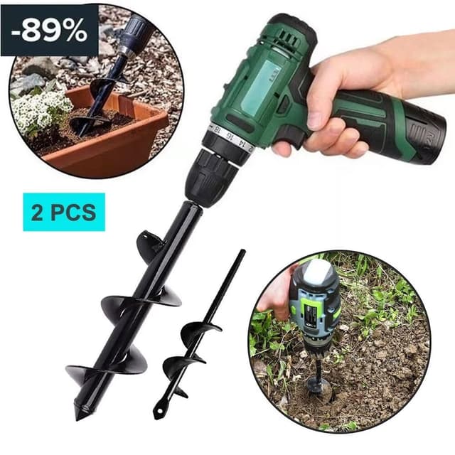 Detalle 1 de Berfea Garten Schneckenbohrer 8x30 cm