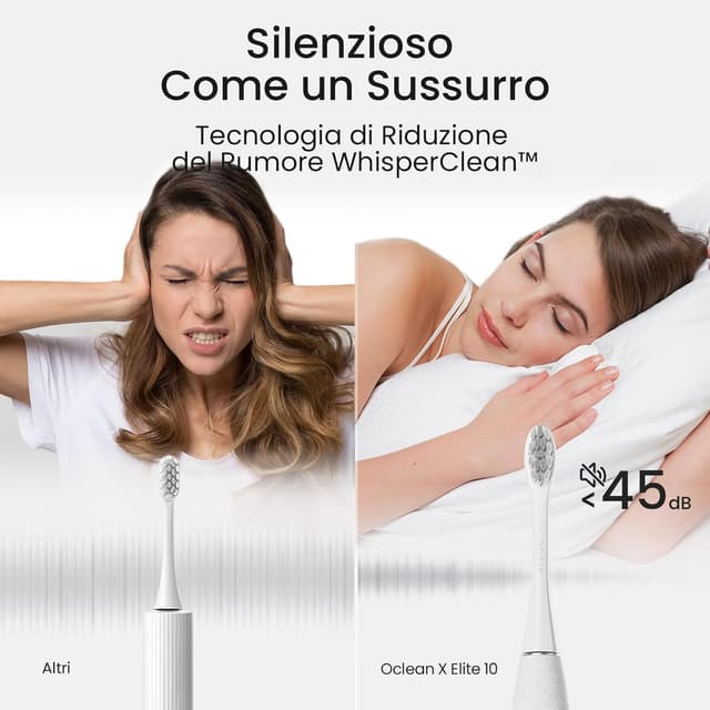 Thumbnail 6 de Oclean X Elite 10 spazzolino elettrico 40 giorni
