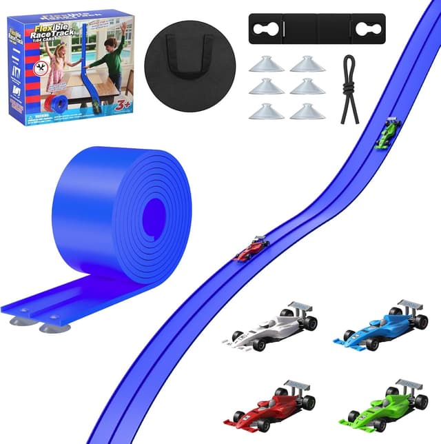 Imagen de 5M Flexible Race Track with 4 Cars en OfertitasTOP