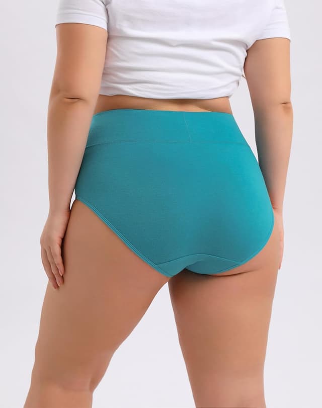 Detalle 2 de INNERSY XL-6XL High Waisted Cotton Briefs