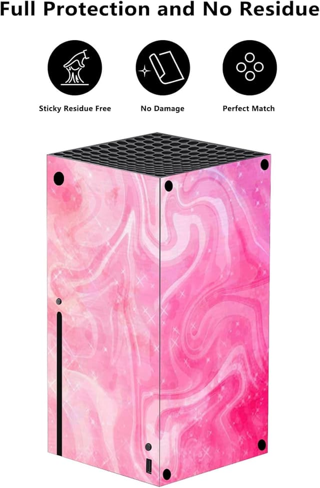 Detalle de Xbox Series X vinyl skins 1 console