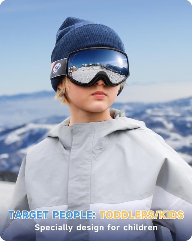 Thumbnail 2 de Findway Kids Ski Goggles