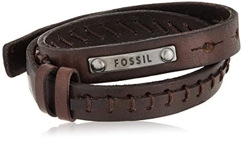 Detalle 1 de Fossil JF87354040 Pulsera doble vuelta 480 mm