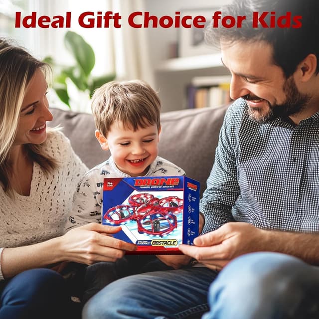 Thumbnail 4 de Mini Drone Télécommandé 3 vitesses pour enfants