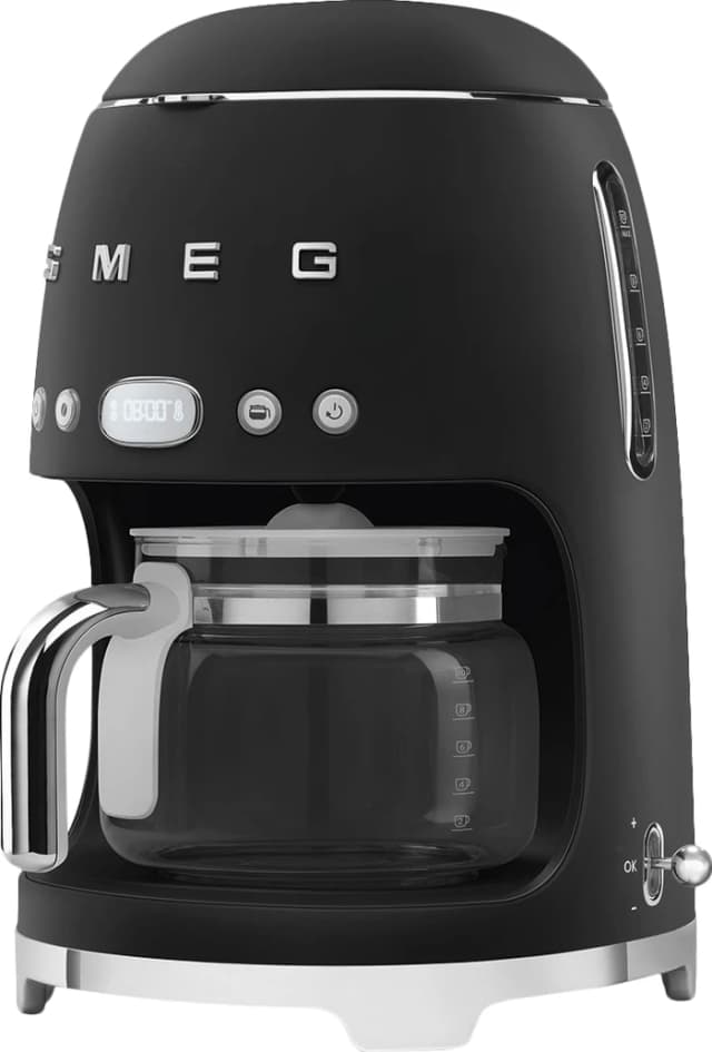 Thumbnail 3 de Smeg DCF02BLMEU Mattschwarz Filterkaffeemaschine 10 Tassen