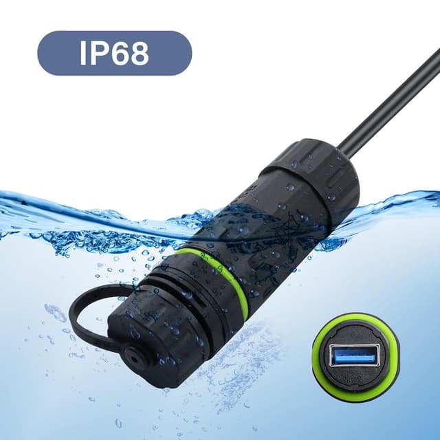 Thumbnail 3 de USB 3.0 Waterproof Coupler IP68, 5Gbps