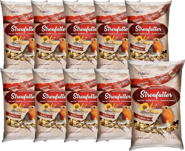 Imagen de Fidelio Wildvogelfutter 10 kg 🐦 en OfertitasTOP