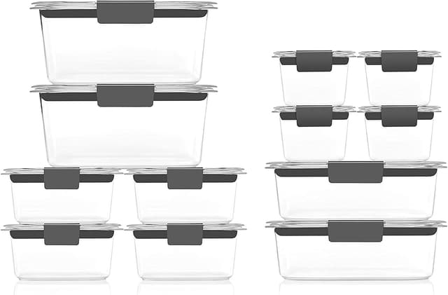Detalle 2 de Rubbermaid Brilliance 24-piece food storage 🍱