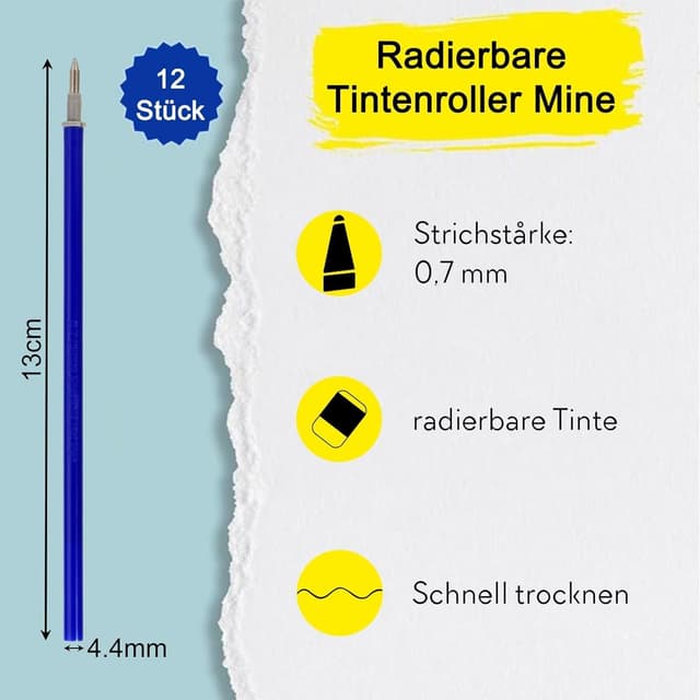 Detalle de LVZONGXIN mine cancellabili 0,7 mm, set 12