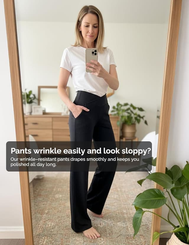 Thumbnail 5 de Yogaration Pantalones Yoga Mujer Pierna Ancha Cintura Alta