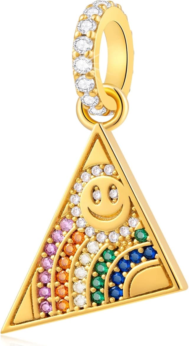 Thumbnail 3 de Rose Gold Valentines Day Charms 11.2×24.5mm