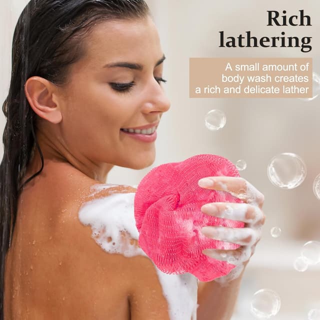 Thumbnail 5 de African Net Sponge Authentic 1-piece Pink