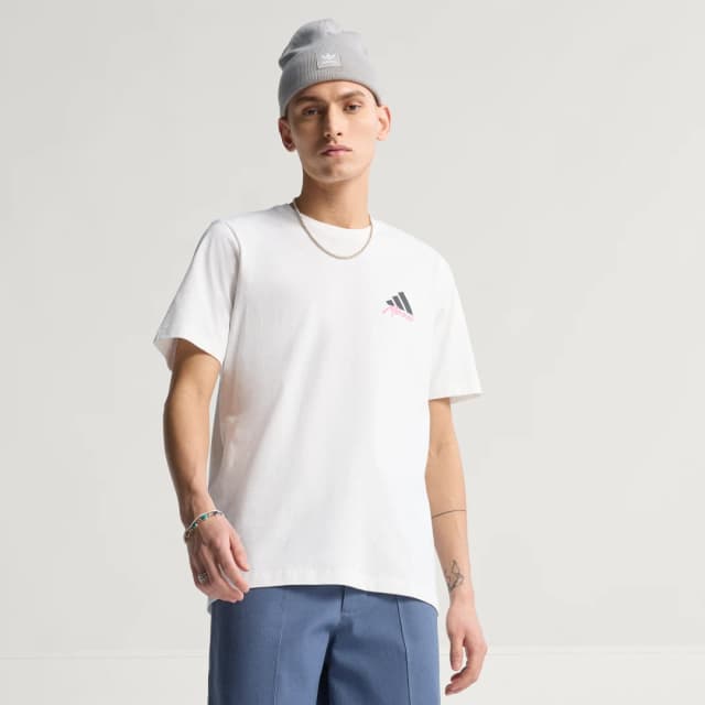 Detalle 2 de Adidas Camiseta estampada Messi Icon Blanco