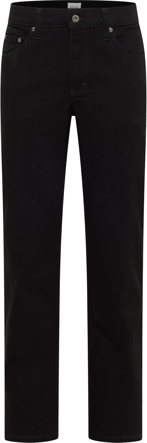 Detalle de MUSTANG Herren Jeans Stretch Big Sur Regular (Straight Fit) mit geradem Bein