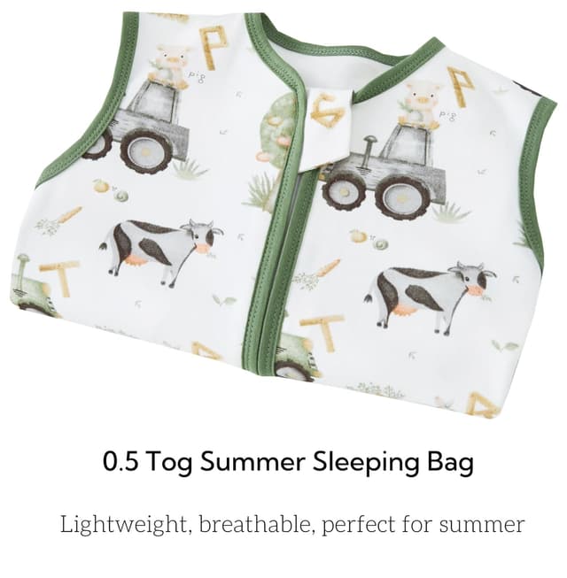 Detalle de Chilsuessy Babysommer-Schlafsack 0,5 Tog