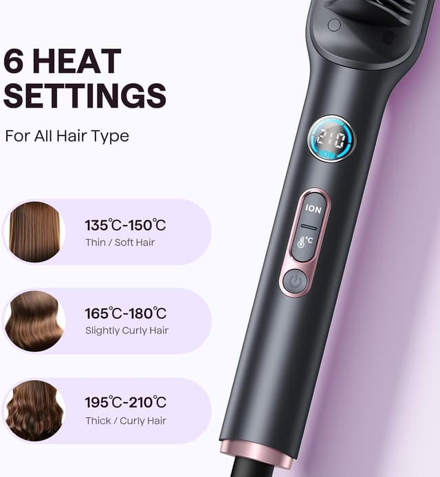 Thumbnail 5 de Wavytalk Glättbürste 2 in 1 100–240V