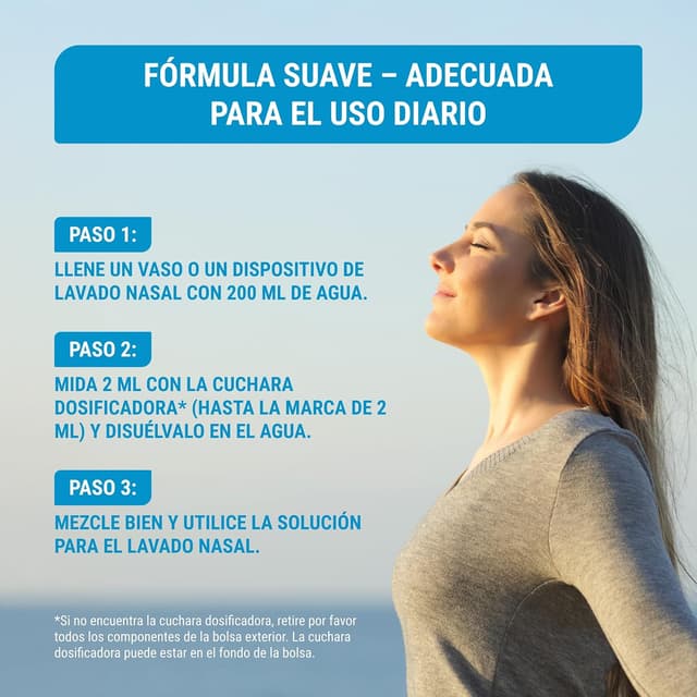 Thumbnail 6 de Raibu Sal para Lavado Nasal 150 porciones