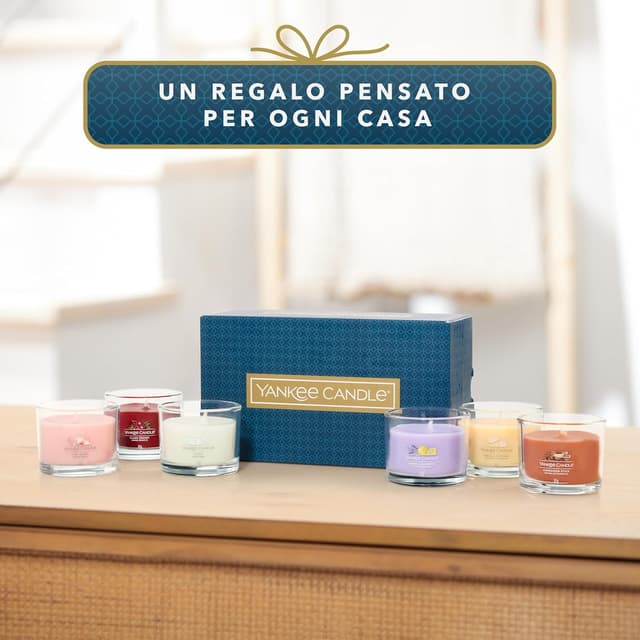 Detalle de Yankee Candle confezione regalo con 6 candele votive profumate (mix di cera di soia)