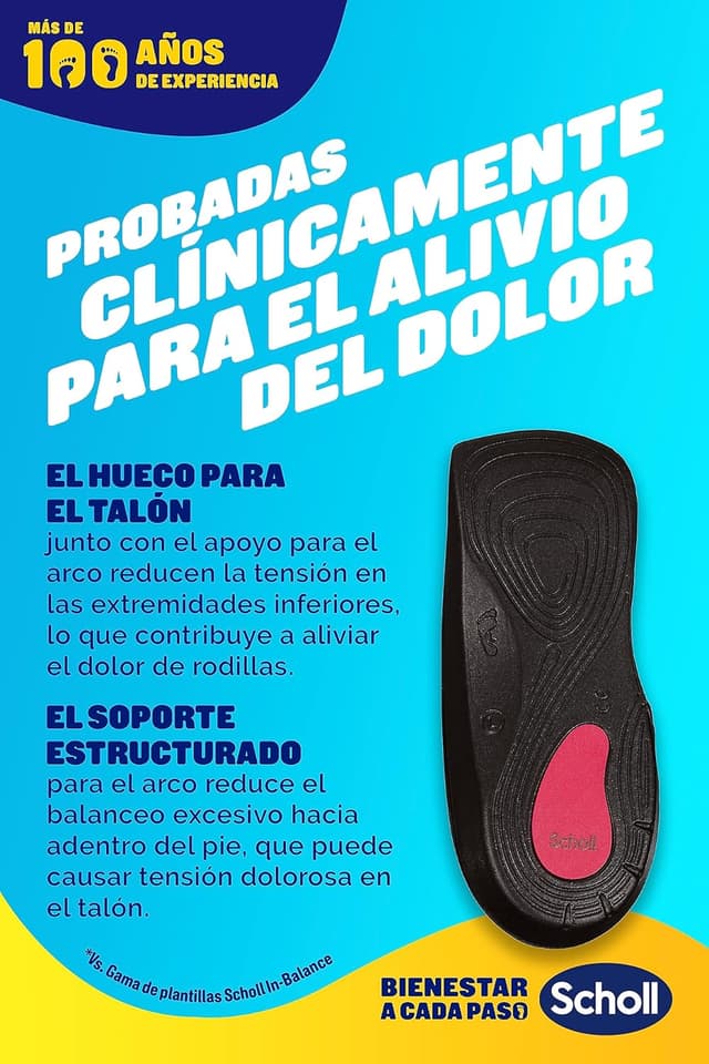 Thumbnail 2 de Scholl In-Balance Plantillas Biomecánicas para Dolor 👣