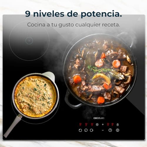 Thumbnail 2 de Cecotec Plaque Vitrocéramique 3 Feux Bolero Squad V 3001, 5700W ⚙