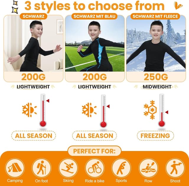 Thumbnail 4 de Leeboom Bambini Intimo Termico 110-120