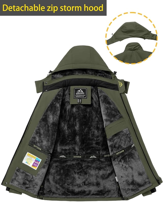 Thumbnail 3 de TACVASEN Herren Skijacke