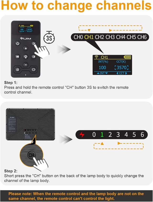 Detalle de ULANZI K20 LED Videoleuchte 11"