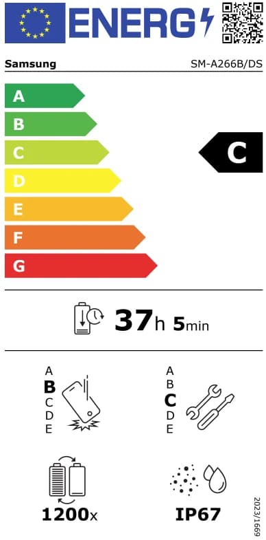 Thumbnail 24 de Samsung Galaxy A26 128 GB Weiß 5G – mit Ladegerät 25 W und Komplett-Zubehörset