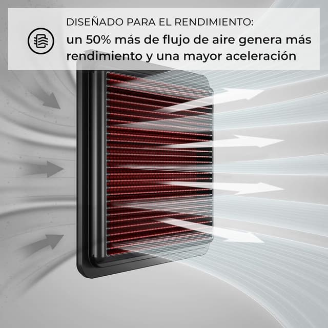 Thumbnail 2 de K&N 33-2194 Filtro de aire lavable 50,000 millas