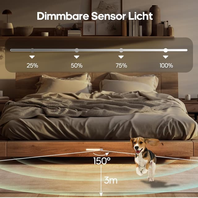 Detalle de Schranklicht Bewegungsmelder 3er Set