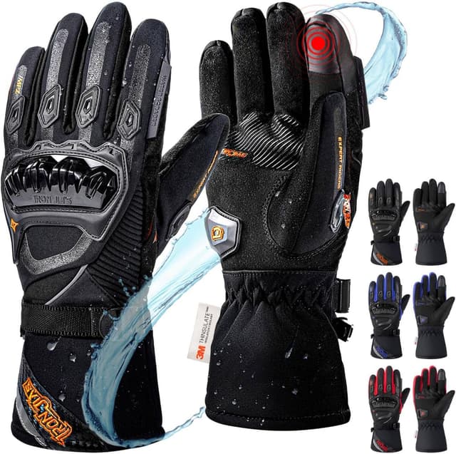 Imagen de IRON JIA'S Gants Moto Hiver Level 1 KP M en OfertitasTOP