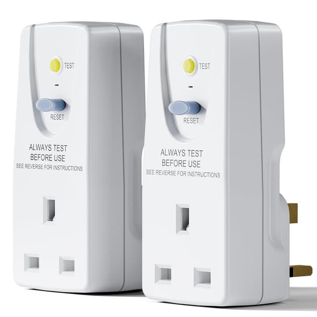 Detalle de EXNICEXI RCD Plug Safety Adaptor 30mA