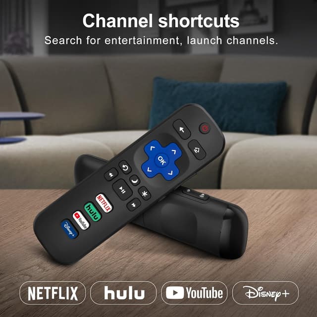 Thumbnail 4 de Replacement Roku TV Remote Pack (2)